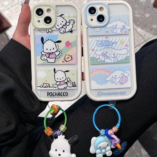 cute puppy pochacco cinnamoroll phonecase - kikigoods