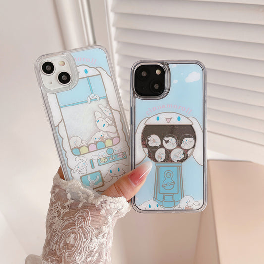cinnamoroll cartoon quicksand iphone case（iPhone 15 series updated） - kikigoods