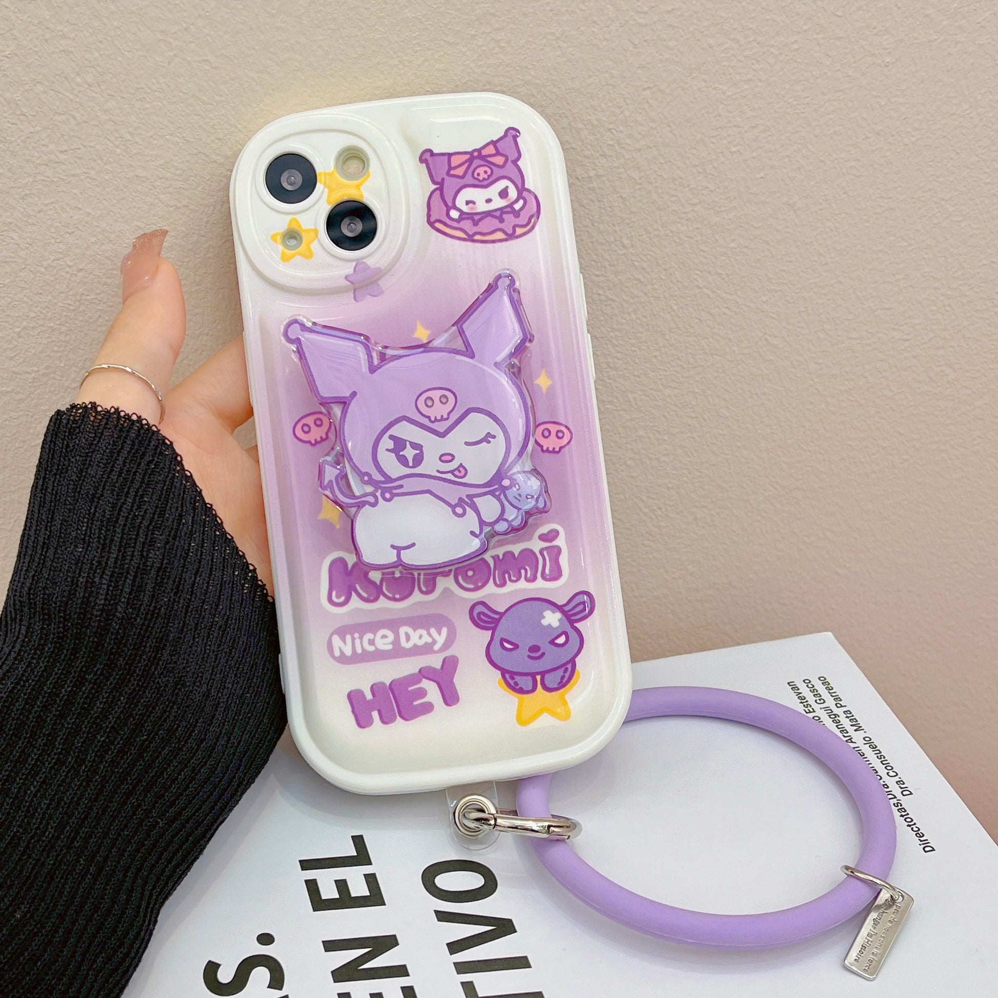 iphone cartoon air cushion phone case - kikigoods