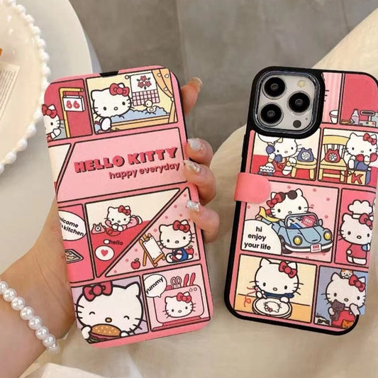 happy everyday hello kitty iphone case - kikigoods