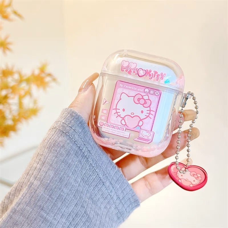 Sanrio quicksand AirPods case - kikigoods