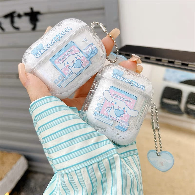 Sanrio quicksand AirPods case - kikigoods