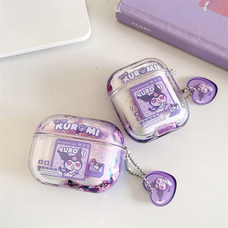 Sanrio quicksand AirPods case - kikigoods