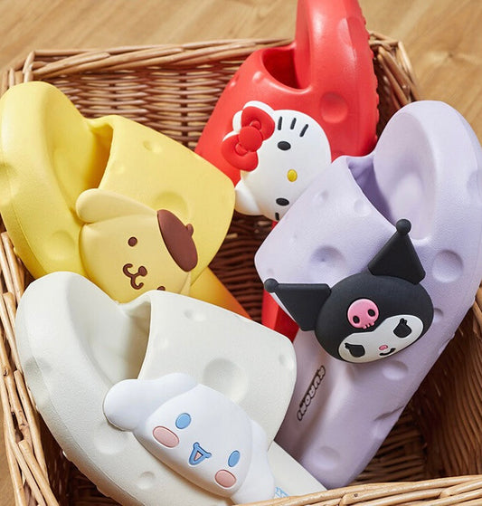 Sanrio Cheese Slippers - kikigoods