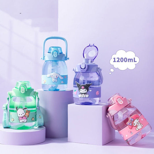 Sanrio Chubby Water Bottle (1200ml) - kikigoods